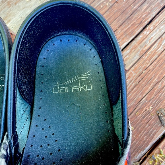 Floral Dansko Clogs - Picture 2 of 4